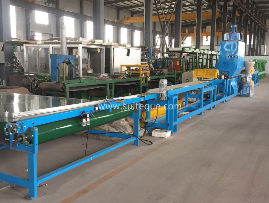 Inner tube extrusion line